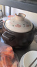 小熊（Bear）砂锅 山茶花煲汤锅耐高温不开裂 4.5L大沙锅 宽口炖锅陶瓷锅 实拍图