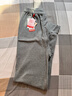 浪莎秋裤男单件纯棉薄款羊毛抑菌护膝男士棉毛裤保暖线裤衬裤深灰 3XL 实拍图