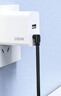 炬信（JUXIN）扁平Type-c弯头数据线90度直角usbc快充线100w typec公对母延长线适用苹果华为小米【侧弯】50CM 实拍图