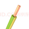 德力西（DELIXI）电线电缆ZC-BV2.5平方阻燃单芯单股家用铜芯电线100米黄绿地线  实拍图