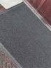 3M朗美地垫6050+圈丝地毯入户门口脚垫防滑垫公司酒店除尘刮泥阻燃门垫 灰色 60*90cm 压边型 实拍图