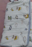 十月结晶婴儿抱被春秋棉襁褓宝宝产房包被四季通用薄夹棉 夏日海岸90*90 实拍图