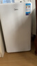 美的（Midea）93升单门小冰箱一级低音复古白色小单温冷藏租房家用宿舍办公室可放美妆BC-93MF【国家补贴】 实拍图