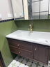 惠达中古风浴室柜组合陶瓷一体盆洗手盆洗漱台HDYYG-J60-100(胡桃色) 实拍图