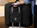 班哲尼旅行包男女士大容量可套拉杆行李箱收纳待产包出差健身手提斜跨袋 实拍图