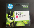 惠普（HP）905XL原装墨盒 适用hp OJ6960/6970 打印机 xl大容量品红色墨盒 实拍图