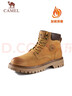 骆驼（CAMEL）王俊凯同款冬加绒户外工装马丁大黄靴男 G122W7757TR 金黄 39 实拍图