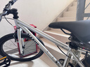 Nabiis那贝斯儿童自行车学生12到18岁铝合金超轻便青少年单车24寸银 实拍图