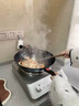 美的（Midea）电磁炉 家用3500W大功率电磁炉 凹面电磁炉电磁灶 带锅 大面板火锅炉 爆炒炒菜炉 不锈钢耐用面板 MC-E35D5【语音智控】 实拍图