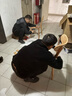 源氏木语实木餐椅舒适软包靠背椅餐厅吃饭椅子家用橡木休闲办公椅 【2】(原木色)软包椅烟栗棕*4 实拍图