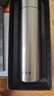 希诺（heenoor）保温杯316L不锈钢水杯男高档商务车载泡茶杯子XN-9606本色 480mL 实拍图