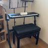 相思鸟 电子琴架 可调节高度 z型加粗加厚折叠琴架 54 61 76键通用  实拍图