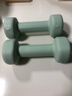 Keep浸塑哑铃彩色男女士家庭用增肌减脂健身锻炼器材肌肉塑形有氧哑铃 薄绿1.5kg*2（新色上市） 实拍图