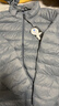伯希和（Pelliot）轻薄排骨羽绒服男冬季800蓬鹅绒保暖外套女冲锋衣内胆11340821灰L 实拍图