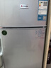 志高（CHIGO）小冰箱迷你小型家用冷藏冷冻两用宿舍出租房用双门办公室电冰箱节能省电 【店长推荐】48L银色【三天约一度电】 实拍图