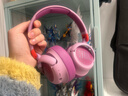 JBL JR460NC 头戴式降噪蓝牙儿童耳机 益智沉浸式无线大耳包玩具英语网课背书 元旦 新年礼物 樱花紫 实拍图