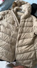 巴拉巴拉童装儿童排骨羽绒服男童女童亲子装轻薄内胆2025年新款冬装外套潮 杏仁咖-连帽-白鸭绒 清洁度1000+ 170 充绒量77g-成人可穿 实拍图