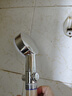 花栖之谷增压过滤花洒手持家用淋浴花洒+软管+底座+5个滤芯套装（银色） 实拍图
