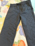 雅鹿90鸭绒羽绒裤男士2025秋冬新款休闲防风加厚保暖御寒加绒长裤子 灰色 4XL (195) 【推荐190-210斤】 实拍图