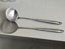 美厨（MAXCOOK）锅铲汤勺铲勺套装 304不锈钢加厚炒铲大汤勺两件套 MCCU746 实拍图