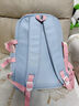 双星书包小学生女儿童书包一二三到六年级双肩包大容量运动减负背包 蓝色大号【带圆兔子挂件】 实拍图
