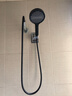 JOCBO【德国】增压花洒喷头家用多功能加压大面板淋浴手持莲蓬喷头 【暗夜黑】+1.5米花洒软管套装 实拍图