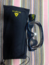 代尔塔（DELTAPLUS）防护眼镜 防沙风护目镜 透明镜片 防冲击防雾防化防飞溅 骑行挡风眼罩101147 透明/蓝色(N级防雾+K级防刮) 实拍图
