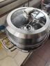 美厨（MAXCOOK）蒸锅 304不锈钢32CM三层蒸锅 加厚复底汤锅 燃气电磁炉通用 实拍图