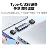 绿联USB/Type-C3.0高速读卡器 SD/TF双卡适用USB-C电脑平板手机大疆无人机/苹果17/16/运动相机 实拍图