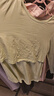 十月结晶孕妇秋衣哺乳上衣打底衫睡衣产后产妇潮妈哺乳衣保暖内衣套装 【上衣】山岚绿 推荐15-25℃ L码 实拍图