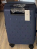 米家小米行李箱20英寸拉杆箱可登机箱万向轮旅行箱男女小型密码箱蓝色 实拍图