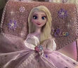 迪士尼（Disney）冰雪奇缘艾莎儿童包可爱小香风纱裙皮革斜挎包零钱包公主新年礼物 实拍图