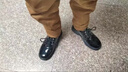 沐霓男童皮鞋黑色软底中大童校园演出儿童英伦风礼仪舞台合唱表演鞋 黑色鞋带款 34码内长21.6cm 实拍图