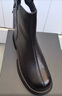 达芙妮短靴女牛皮厚底女靴加厚保暖马丁靴女鞋子 4023605004 厚绒黑 37  实拍图