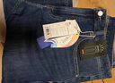 京东京造【凉感速干四面弹】牛仔裤男休闲百搭裤子男薄款弹力 中蓝33 实拍图