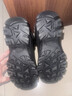 全洲狼 雪地靴男冬季新款东北棉鞋男大码抗寒防水加绒保暖轻便防滑靴子 黑色棉鞋-升级版 加绒 42 (260mm) 实拍图
