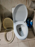 BSITN 大垫脚缓降马桶盖通用V型坐便器盖子马桶圈配件快拆马桶圈BP028 实拍图
