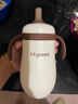 世喜婴儿保温杯幼儿小月龄316L不锈钢吸管学饮杯外出保温奶瓶学生套款 实拍图