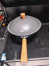 苏泊尔（SUPOR）有钛铁不粘炒锅 无涂层锤纹铁锅燃气电磁炉【厨房好物】EC32AYT02 实拍图