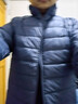 京东京造【air+零压羽绒】轻薄羽绒服男外套冬立领90鸭绒 薄雾蓝L 实拍图