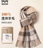 猫人围巾女冬季披肩羊毛格子女士秋冬女生围脖妈妈元旦生日礼物礼盒 实拍图