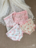 爱宝适婴儿女童内裤纯棉面包裤训练裤小童男女宝宝短裤裤头三角儿童 糖果小兔【棉100%】 4条 100 cm 【建议身高90-100cm】 实拍图