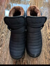 回力（Warrior）官方棉鞋冬季男鞋东北雪地靴防滑老人鞋子男士保暖爸爸鞋 黑色41 实拍图