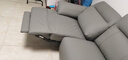 左右头层牛皮零靠墙电动功能沙发6013青云灰 3.08m 小四双电动 实拍图