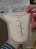 兰思诺（LANSINOH）一次性储奶袋母乳储存袋壶嘴型存奶袋140ml防漏母乳保鲜袋50片装 实拍图