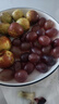 正宗克伦生无籽红提脆甜红宝石葡萄当季新鲜水果葡萄 1斤 实拍图