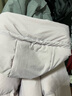 香影白鸭绒紫色羽绒服女短款2025冬季新款时尚小个子连帽休闲外套 紫色 L 实拍图