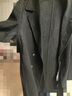 海澜之家（HLA）大衣男款轻商务经典平驳领纯羊毛外套男冬季 深灰07 XL 180/96A 推荐151~164斤 实拍图