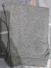 红豆内衣男纯棉全棉保暖裤舒适柔软弹力透气单条秋裤 浅麻灰 实拍图