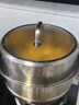 钢兴发蒸锅316不锈钢蒸锅蒸煮一体三层复底蒸锅家用3-4人蒸煮炖汤锅蒸笼 复底三层蒸锅加厚30cm 12英寸 实拍图
